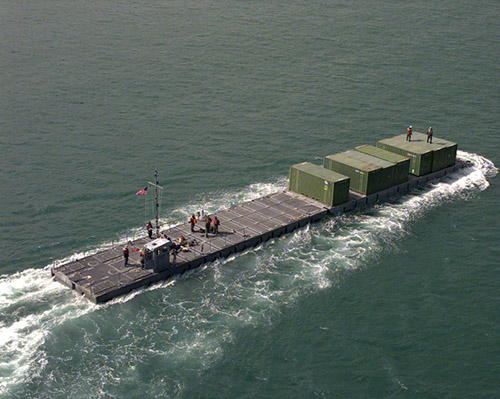 Image of a US Army Causeway Ferry.